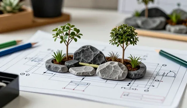 绿化工程中景观石景的维护与使用要点